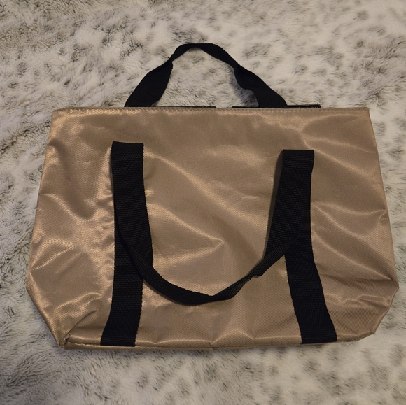 Isaac Mizrahi Insulated Gold Tote - Picture 13 of 14